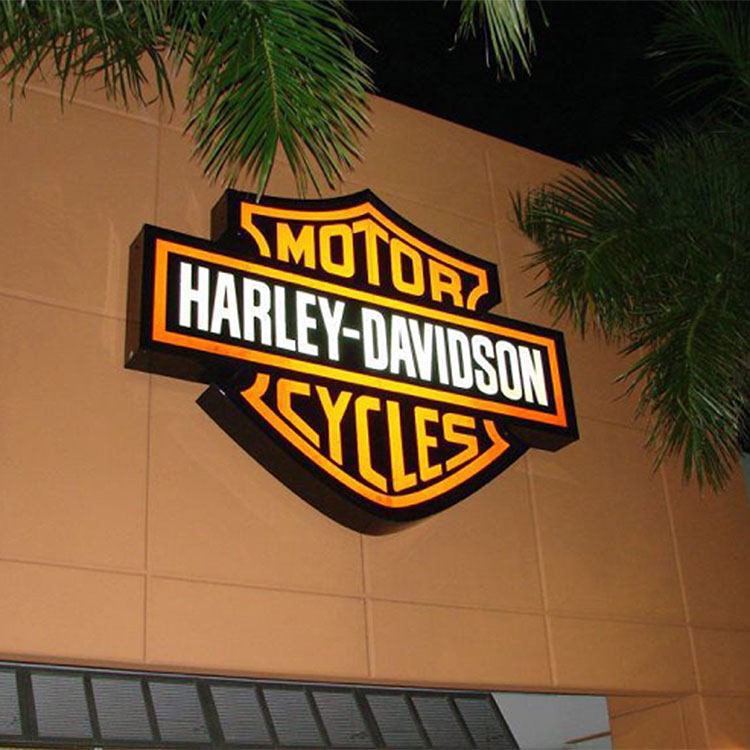 Harley Davidson Motorcycles - Automotive Brand Signs