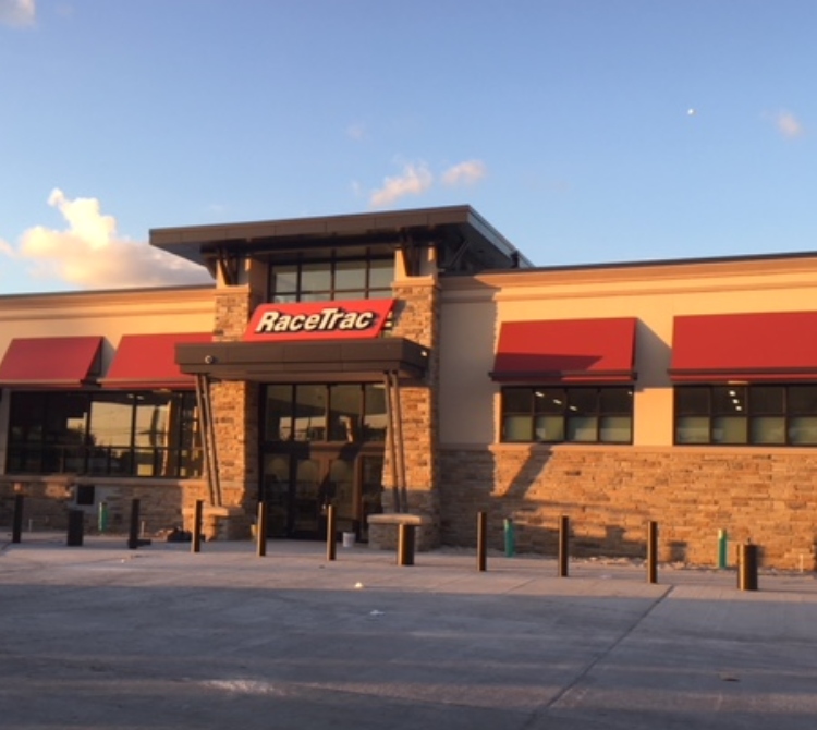 RaceTrac Sign, Gas station signage, multi-location brand signage